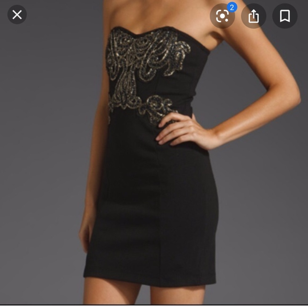 Free people beaded mini dress